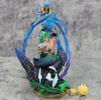 Estatua de Broly vs Gogeta