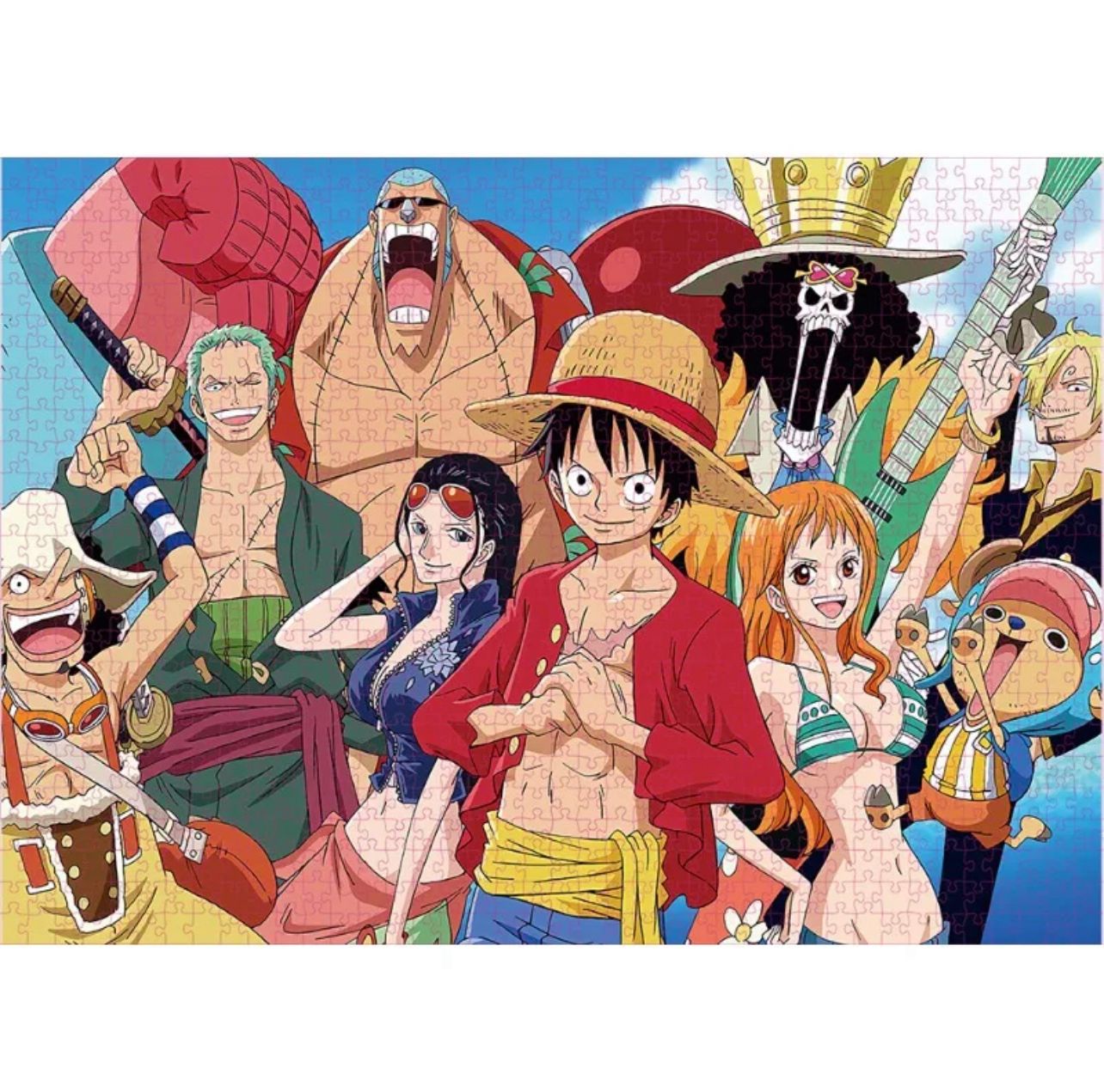 Puzzle estilo anime